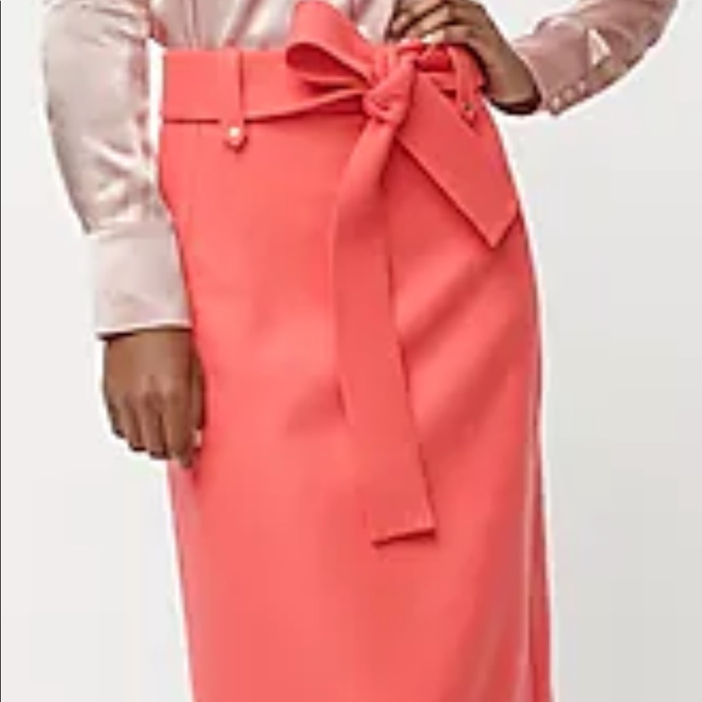 J.Crew Double-serge Wool Skirt